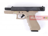 WE 18C Gen4 Rail Steel Silde GBB Pistol (BK & DE) - MLEmart.com