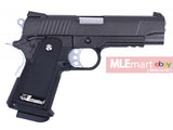 WE Metal Slide HI-CAPA 4.3 S GBB Pistol (No marking, Black) - MLEmart.com