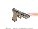 WE G34 GBB Pistol (Silver Slide,Tan Frame,Silver Barrel) - MLEmart.com