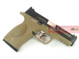 WE N&P XW40 Force Stealth Slide BIG BIRD with Gold Barrel GBB - Tan - MLEmart.com