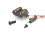 ACM Optical Fiber Front and Rear Sight for WE G17 / 18C GBB - MLEmart.com