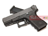 WE Metal Slide G23C Fully/Semi Auto GBB Pistol -Black - MLEmart.com