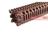 MLEmart.com - Madbull 9 Inch Daniel Defense Lite Rail Picatinny Handguard (Sand)