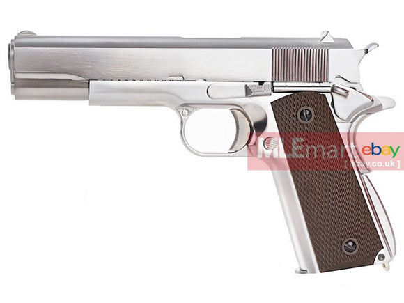 WE Silver 1911 Brown Grip - MLEmart.com