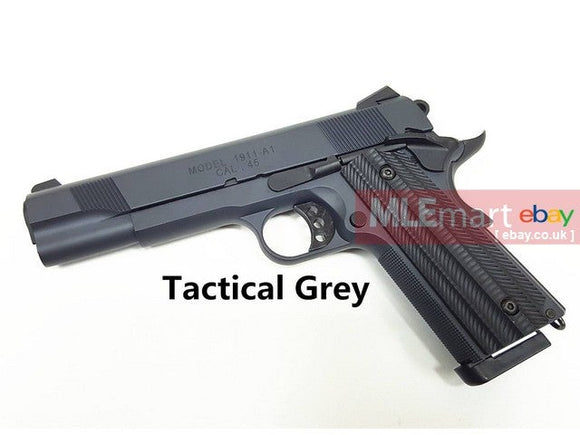 MLEmart.com - Angry Gun x Unicorn 1911 Deluxe Version GBB Pistol (Tactical Grey)