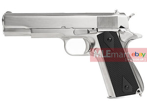 WE Silver 1911 Black Grip - MLEmart.com