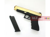 WE Metal Slide G34 GBB Pistol Gen 4 Frame Version (Gold) - MLEmart.com