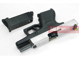 WE Metal Slide G26 GBB Pistol Full Auto Ver. (Silver) Type B - MLEmart.com