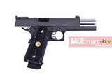 WE Hi-Capa 5.1 Dragon Type M Full Metal GBB Pistol - Black - MLEmart.com