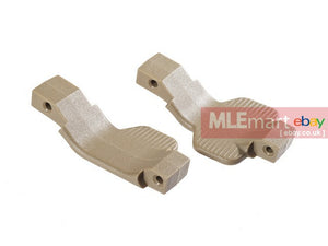 MLEmart.com - Madbull SI COBRA Ambi / Left Polymer Trigger Guard Combo-2 Pack. (FDE Tan)