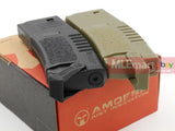 Ares Amoeba S Class Sport-line ABS 140 rds Magazines for M4/M16 AEG - Black (5 pcs / Box) - MLEmart.com