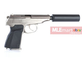 WE Makarov PMM GBB - Silver - MLEmart.com