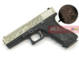 WE Aluminum Slide G17 GBB Pistol Classic Pattern(w/Case,Bronze) - MLEmart.com