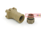 ACM Polymer Quick Detachable QD Stubby Foregrip with Storage Compartment (Tan) - MLEmart.com