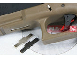 MLEmart.com - Guns Modify Extended CNC Steel Slide Lock with Marking for Tokyo Marui Glock Series Pistol