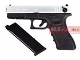 WE Metal Slide G18C GBB Pistol (2 Tone) - MLEmart.com