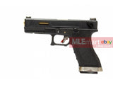 WE G18C GBB Pistol (Black Slide,Black Frame,Gold Barrel) - MLEmart.com