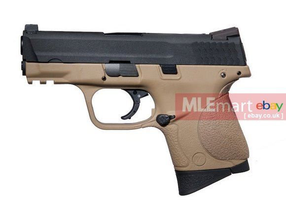 WE N&P XW40 S BIRD Compact GBB (2 Magazines) - Tan - MLEmart.com