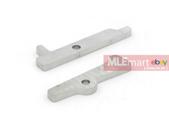 Airsoft Artisan Stainless Steel Sear Set for Ares Amoeba AS-01 Sniper Rifle - 45 deg. - MLEmart.com