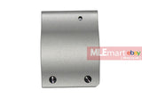 Wii Tech M4 (T.Marui) CNC Aluminium Low Profile Gas Block style 2 (Silver colour) - MLEmart.com