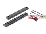 Vector Optics Aluminum Slim KeyMod Free Float 15'' Handguard Rail - MLEmart.com