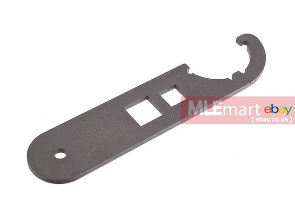 MLEmart.com - Madbull Airsoft Barrel Nut Wrench (DD Lite Series / RIS II series, M4A1, MK18 / Omega X Series)