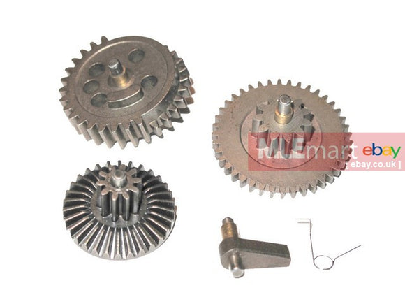 Wii Tech Hardening Extreme High Torque Gear Set for A&K Masada (32:1, 300%) - MLEmart.com