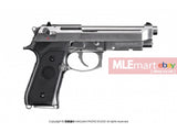 WE Full Metal M9A1 GBB Pistol - Silver - MLEmart.com