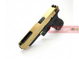 WE Metal Slide G35 GBB Pistol Full Auto Version (Gold) - MLEmart.com