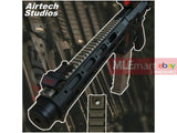 Airtech Studios Full Length Accessory Rail for ARES Amoeba AM-013 - Dark Earth - MLEmart.com