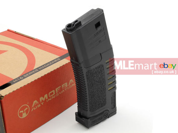 Ares Amoeba Polymer 140 rds Magazines for M4/M16 AEG - Black - MLEmart.com