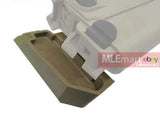 WE Replacement Stock Adapter Plate for SCAR GBB (no.66 - Dark Earth) - MLEmart.com