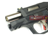 WE Metal Slide M&P Compact Semi-Auto Force GBB (Black Slide/Silver Barrel/Black Frame) - MLEmart.com