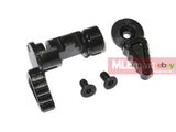 Wii Tech M4 (KSC System7 Two) CNC Hardened Steel Ambi Selector R style (L-Long, R-Long) - MLEmart.com