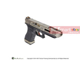 WE G35 GBB Pistol (Sliver Slide, Black Frame, Sliver Barrel) - MLEmart.com