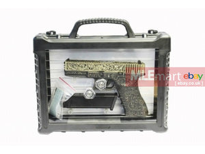 WE Aluminum Slide G17 GBB Pistol Classic Pattern(w/Case,Bronze) - MLEmart.com