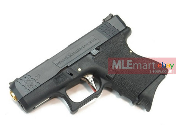 WE G27 GBB Pistol (Black Slide,Black Frame,Gold Barrel) - MLEmart.com