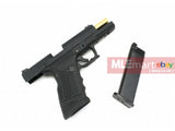 WE GP1799 GBB Pistol (Black Slide,Black Frame,Gold Barrel ) - MLEmart.com