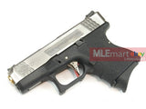 WE G27 GBB Pistol (Silver Slide,Black Frame,Gold Barrel) - MLEmart.com