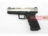 WE GP1799 GBB Pistol (Silver Slide,Black Frame,Gold Barrel ) - MLEmart.com