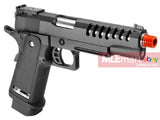 WE Metal Slide HI-CAPA 5.1 GBB Pistol (14 hole slide, Black) - MLEmart.com