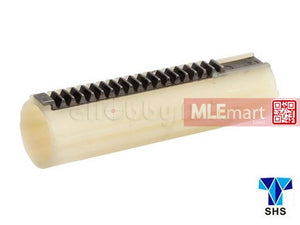 SHS 19 Full Steel Teeth Piston for ARMY R85 Series (White) - MLEmart.com