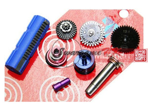 SHS AK High Torque 13:1 Gear Tune-Up Set with 15 Full Steel Teeth Piston (Blue) - MLEmart.com