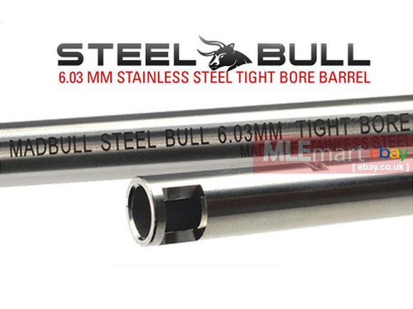 MLEmart.com - Madbull Steel Bull 6.03mm Tight Bore Barrel (Stainless Steel / 300mm)