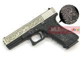 WE Metal Slide G17 GBB Pistol Classic Pattern (Ivory) - MLEmart.com