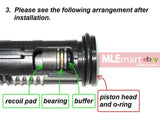 Wii Tech One-way Bearing Piston Head, Recoil Shock System M4 Series (for Wii Tech gas cylinder) - MLEmart.com