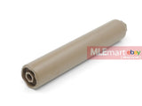 Airsoft Artisan SF / G Style 762 Silencer with Range-up Adapter Kit - 35mm x 220mm - DE (Marui VSR-10) - MLEmart.com