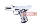 WE Baby HI-CAPA 3.8 Type 9 Full Metal GBB Pistol - Silver - MLEmart.com