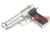 WE New System Full Metal Full / Semi Auto M9A1 Gen.2 w/ LED BOX - Silver - MLEmart.com