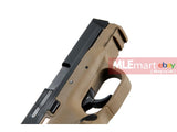 WE N&P XW40 S BIRD Compact GBB (2 Magazines) - Tan - MLEmart.com